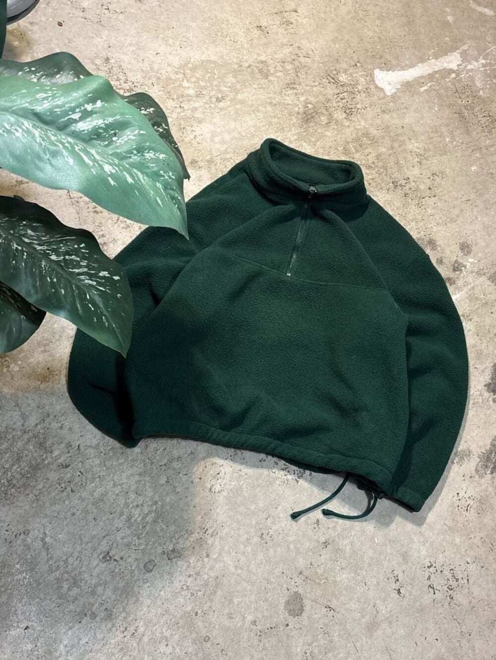Vintage Abercrombie & Fitch Techsport 1/4 Zip Fleece Pullover